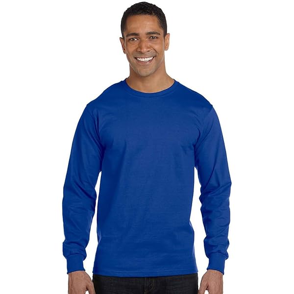 Next Level Unisex Sueded Long-Sleeve Crew 2XL ROYAL | Amazon.com